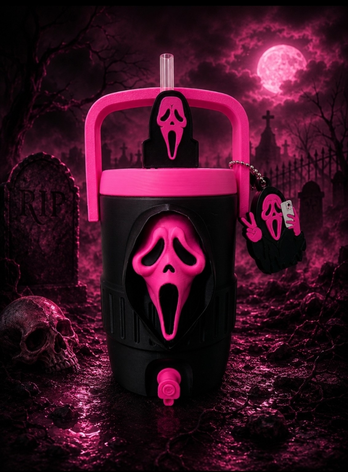 330ml Ghostface Can Holder Bundle