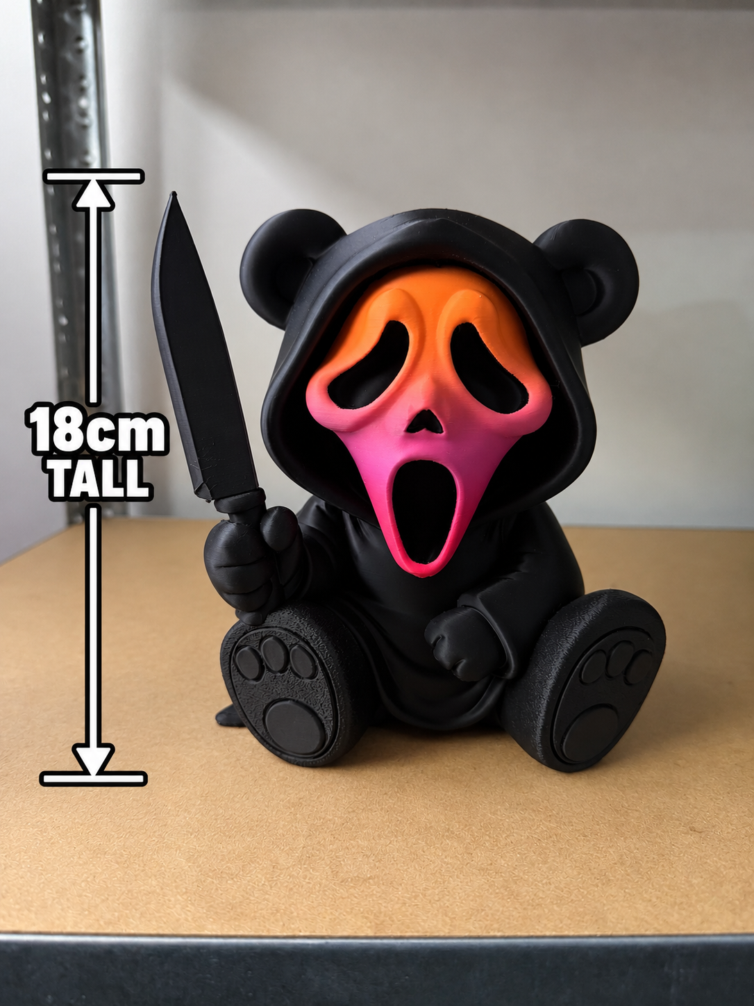 Ghostface Bear 18cm