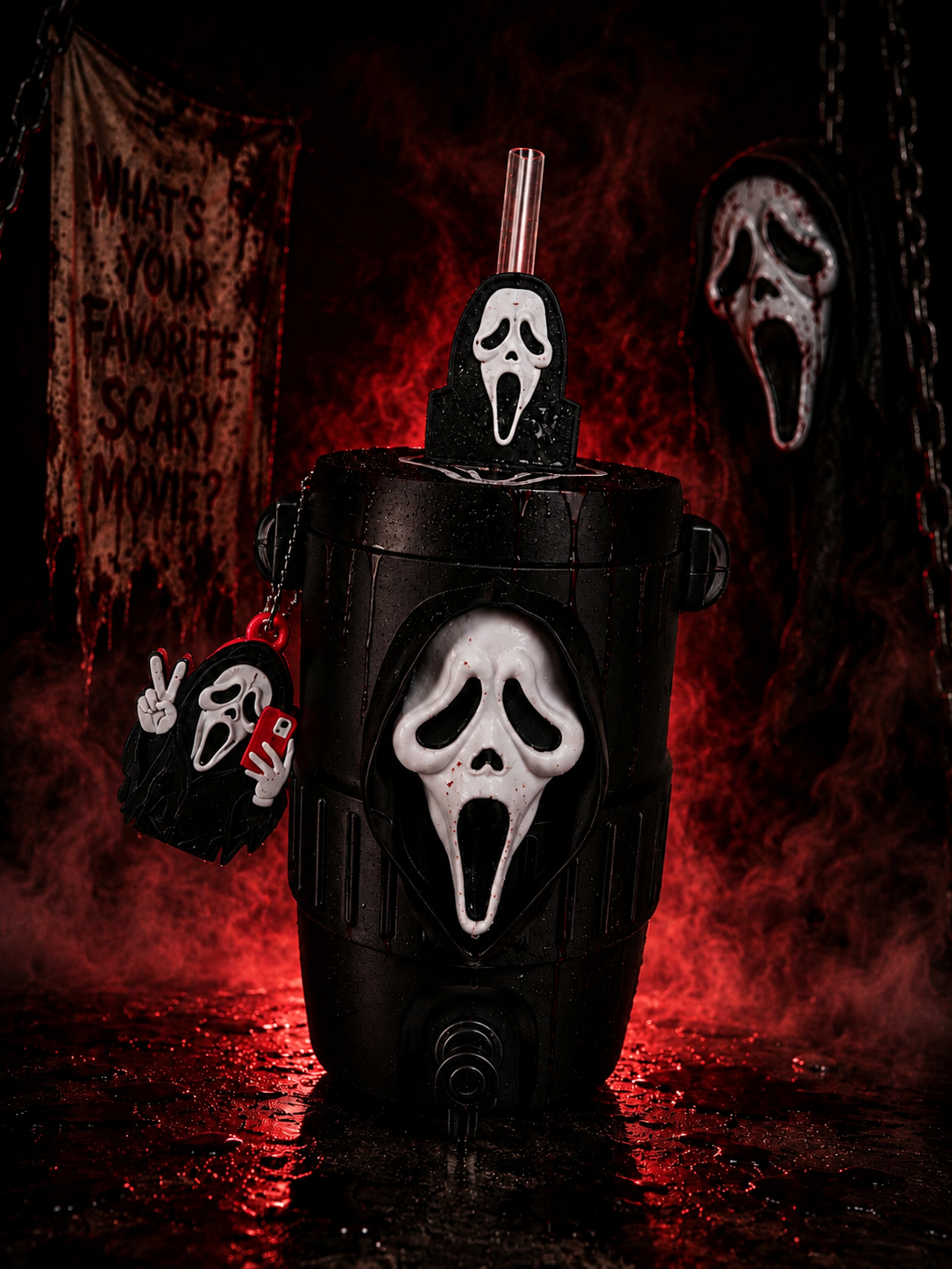 330ml Ghostface Can Holder Bundle