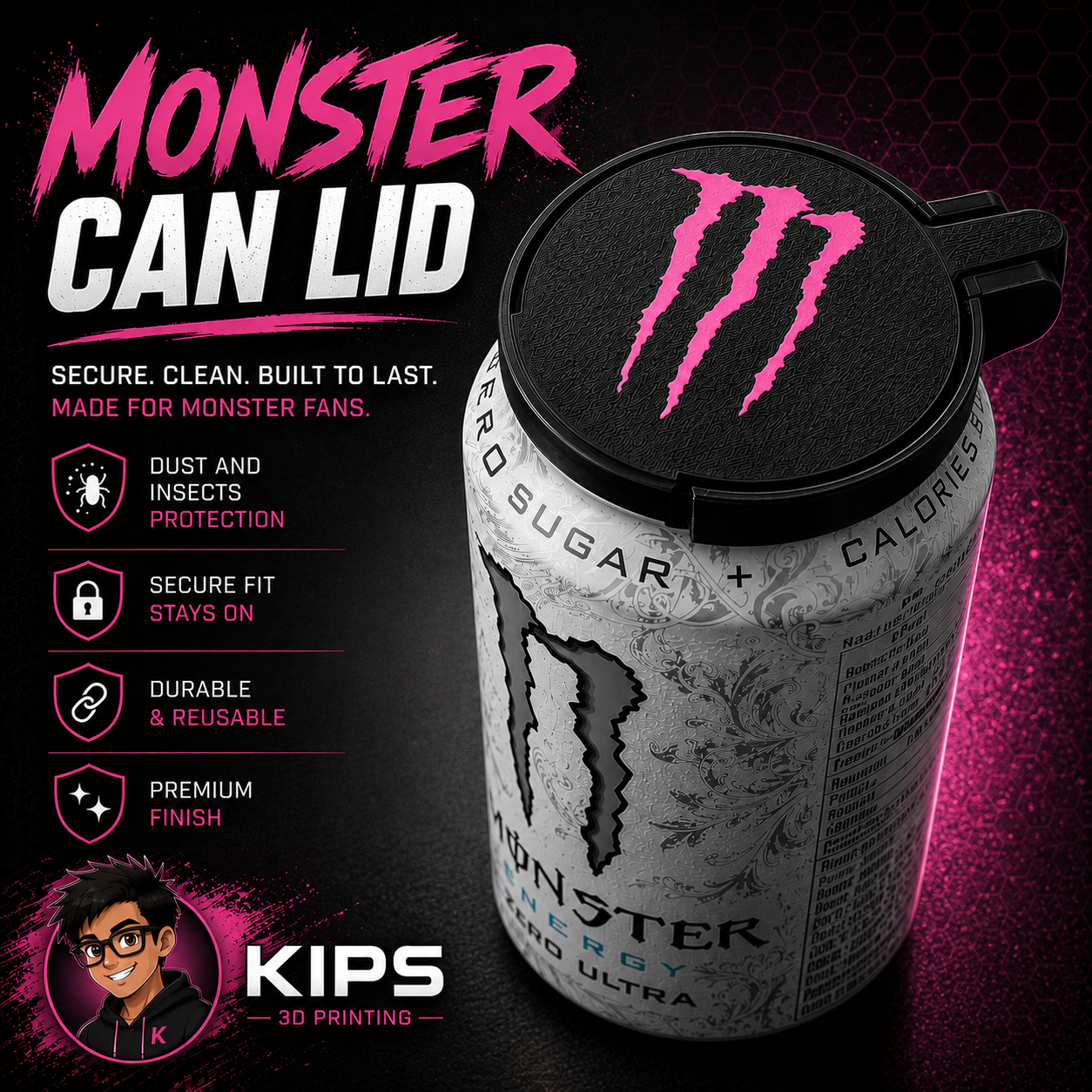 Monster Can Holder - Full Bundle
