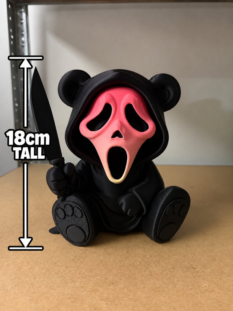 Ghostface Bear 18cm