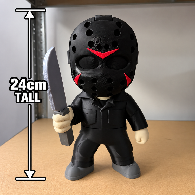 Jason Voorhees 24cm - Black Edition