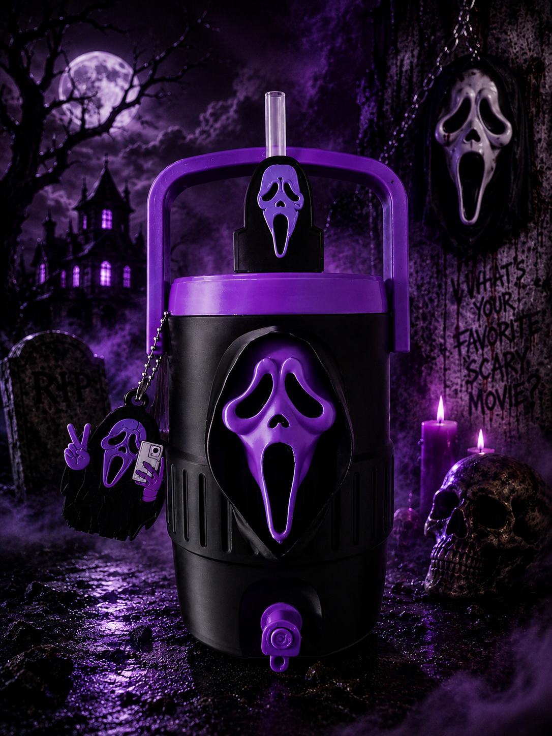330ml Ghostface Can Holder Bundle