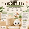 Sensory Bao Bun Fidget